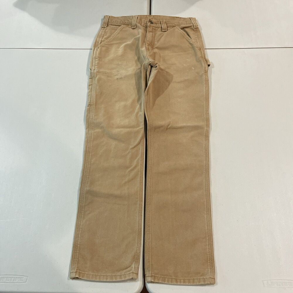 Carhartt Rugged Flex Relaxed Fit Carpenter Pants 32x32 Distressed